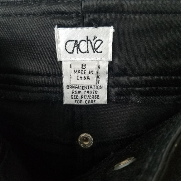 Y2K Black Cache Cargo Pants - Picture 4 of 7